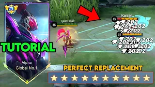 ALPHA 98% WINRATE SECRET TRICK FULL TUTORIAL!! (Totally insane!)- Mobile Legends