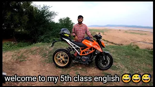 Duke 390 TO SUPER DUKE 1290 modification whole process explained by just bikes anvesh in ( ENGLISH )