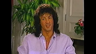 Sylvester Stallone interview for Rambo III (1988)