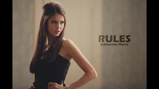 KATHERINE PIERCE - Rules