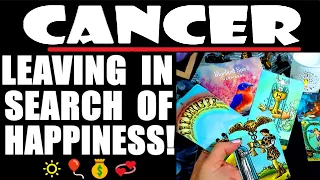 CANCER🔅MUST👀!⭐🎈💞🔅LEAVING IN SEARCH OF HAPPINESS!🎈💰💞YOU'LL BE AMAZED AT DESTINY!⭐🎈💞💰TAROT JUNE 2023