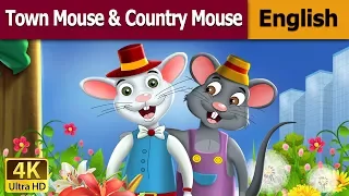 Town Mouse and the Country Mouse in English | Stories for Teenagers | @EnglishFairyTales