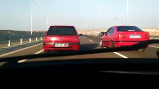 106 Gti Vs Bmw E36  Rolling