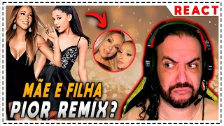 REAGINDO Ariana Grande - yes, and? with Mariah Carey - TOM REACTS #react