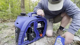 Oil Change on Portable Generator