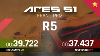 Asphalt 9 - ARES S1 Grand Prix Round 5 - 1⭐ Touchdrive & Manual Reference Runs - BREAD & CIRCUSES