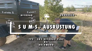 OFFROAD-ANHÄNGER - S U M S - AUSRÜSTUNG - TPV EB2 - OFFROAD PLUS - BEI BÖCKMANN