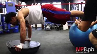 Manny Pacquiao Strength Workout