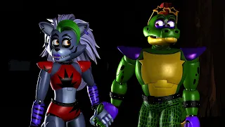 Montgomery Gator x Roxanne Wolf (FNaF Security Breach | SFM animation)