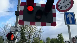 Woodsmoor Level Crossing (Greater Manchester) Monday 15.04.2024