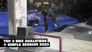 SIMPLE SESSION 2023 – TOP 3 BMX QUALIFIERS