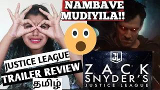 Zack Snyder's Justice League | official Trailer Reaction |Review | Tamil |Jaya Jagdeesh | HBO Max