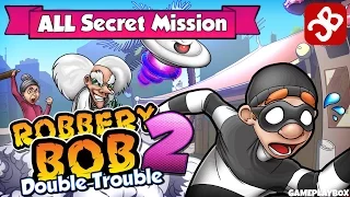 Robbery Bob 2 - All Secret Mission - Gameplay Video - Part 16 (iOS Android)