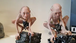 Iron Studios Gollum Lord Of The Rings Senhor dos Anéis 1/10 Review