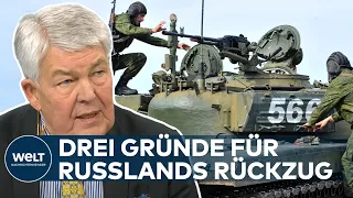 RAUS AUS CHERSON: "Militärisch verständlich, dass Russen Gelegenheit nutzen, jetzt auszuweichen"