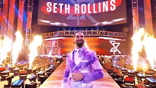 Seth Rollins Entrance, SmackDown April 2, 2021 -(1080p HD)