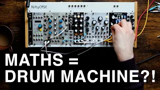 MAKE NOISE MATHS - Exploring Drum Patches!