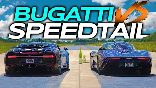 DRAG RACE! - Bugatti Chiron VS McLaren Speedtail…$8 MILLION BATTLE