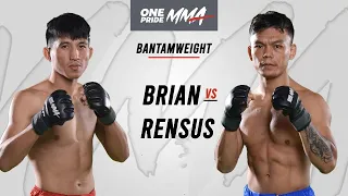 BRIAN LAWITAN VS RENSUS TURNIP | FULL FIGHT ONE PRIDE MMA 71 LOCAL PRIDE #6 BANDUNG