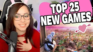 Top 25 NEW Open World Games of 2023 | Bunnymon REACTS