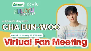 Cha Eun Woo Virtually Meets Aroha in Hallyu Hangouts