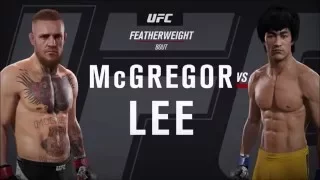 EA UFC 2 // Conor McGregor vs Bruce Lee // 3 Rounds Full Fight // Dream Fight