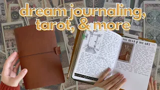 Tour of my Spiritual Planner 🌙🕯🔮 Tarot Journal, Dream Journal, & More