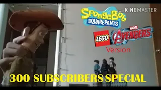 Spongebob Squarepants Episode: Pressure (Lego Marvel's Avengers Version) 300 SUBSCRIBERS SPECIAL