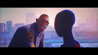 Miles Morales with his dad as Spider-Man | Spider-Man: Across the Spider Verse