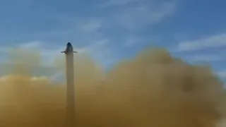 The Falcon Heavy synchronized landing is even better