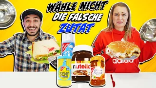 WÄHLE NICHT DIE FALSCHE BURGER-ZUTAT! EKLIGSTER BURGER EVER!