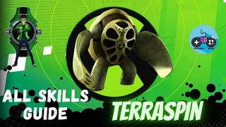 Ben 10 - TERRASPIN - Ultimate Alien Cosmic Destruction ALL Skills Guide