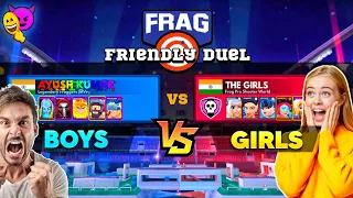 The BOYS vs The GIRLS 🔥 Full Power ✓ FRAG Pro Shooter