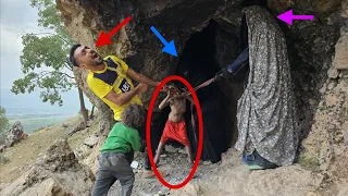 "Saving a Life: The Story of a Boy Pulled Out of a Wounded Devil's Cave by a Witch"