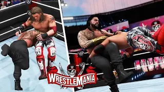 WWE Wrestlemania 37: Edge vs Roman Reigns | Prediction Highlights - WWE 2K20