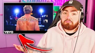 RANDOLPH Reacts to Logan Paul - GOING BROKE (Antonio Brown Diss Track)