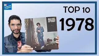 Top 10 - 1978. Mis discos favoritos lanzados en ese año.