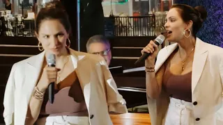 Katharine McPhee Foster - That’s life @ Oscar’s Palm Springs (1 April 2021) with Michael Orland