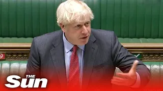 Boris Johnson slams Labour for politicising covid & mocks Keir Starmer for not listening