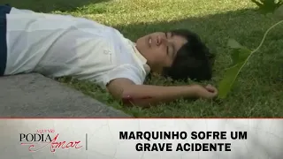 A Que Não Podia Amar - Marquinho sofre um grave acidente e corre risco de ficar paraplégico