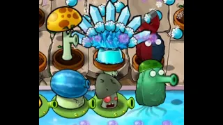 "PVZ-Hybrid" level 23 -- plants are stronger and so does enemies. pvz mod