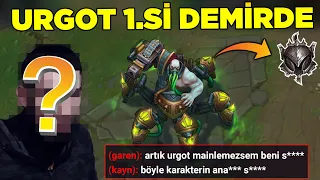 DEMİRLER ÇILDIRDI! URGOT 1.Sİ DEMİRDE OYNARSA NE OLUR? @ROBOGOT