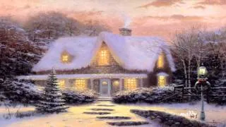 Winter in Thomas Kinkade's paintings - Ronan Keating (Winter Song)