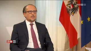 ZIB 2: Das erste Interview mit Kanzler Schallenberg (13.10.2021)