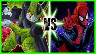 Perfect Cell Vs Spiderman