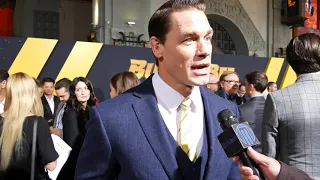 John Cena at Bumblebee World Premiere