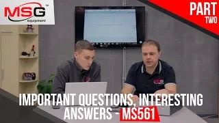 What do you need to know about MS561? Part 2