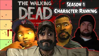 Telltales The Walking Dead - Character Ranking (Season 1)