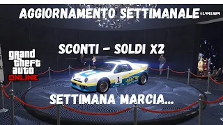 Aggiornamento settimanale di Gta online, settimana brutta!