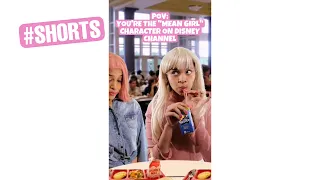 POV: You’re the “Mean girl” character on Disney channel #shorts #meangirls #disneychannel